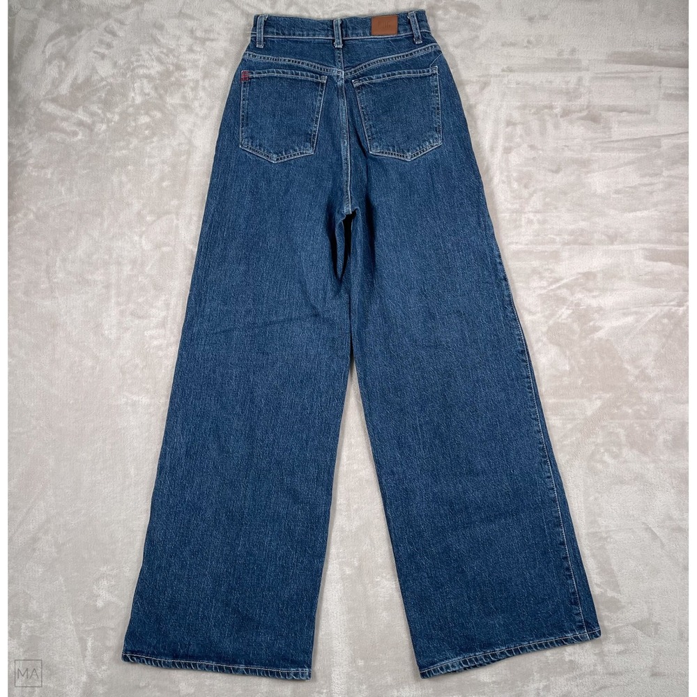 BDG Urban Outfitters Women's Jeans A Wide Leg Denim Casual 25 Blue - Picture 9 of 9